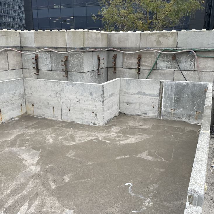 Slambassin i beton NCC